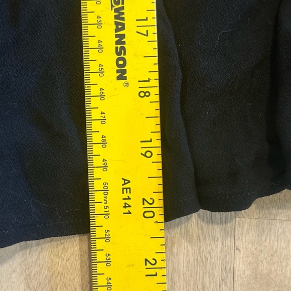 Forever 21 Black Whimsigoth Peplum Long Bishop Sleeve Mesh Top Size Small - Picture 15 of 15